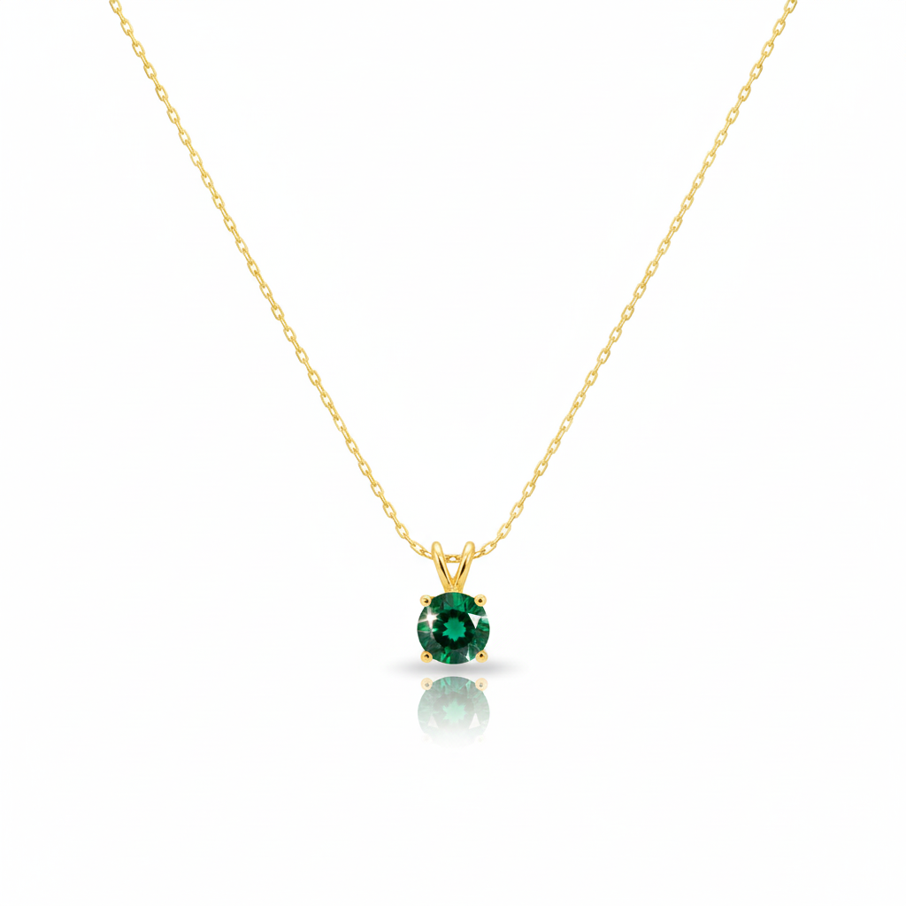 Emerald Glow Necklace
