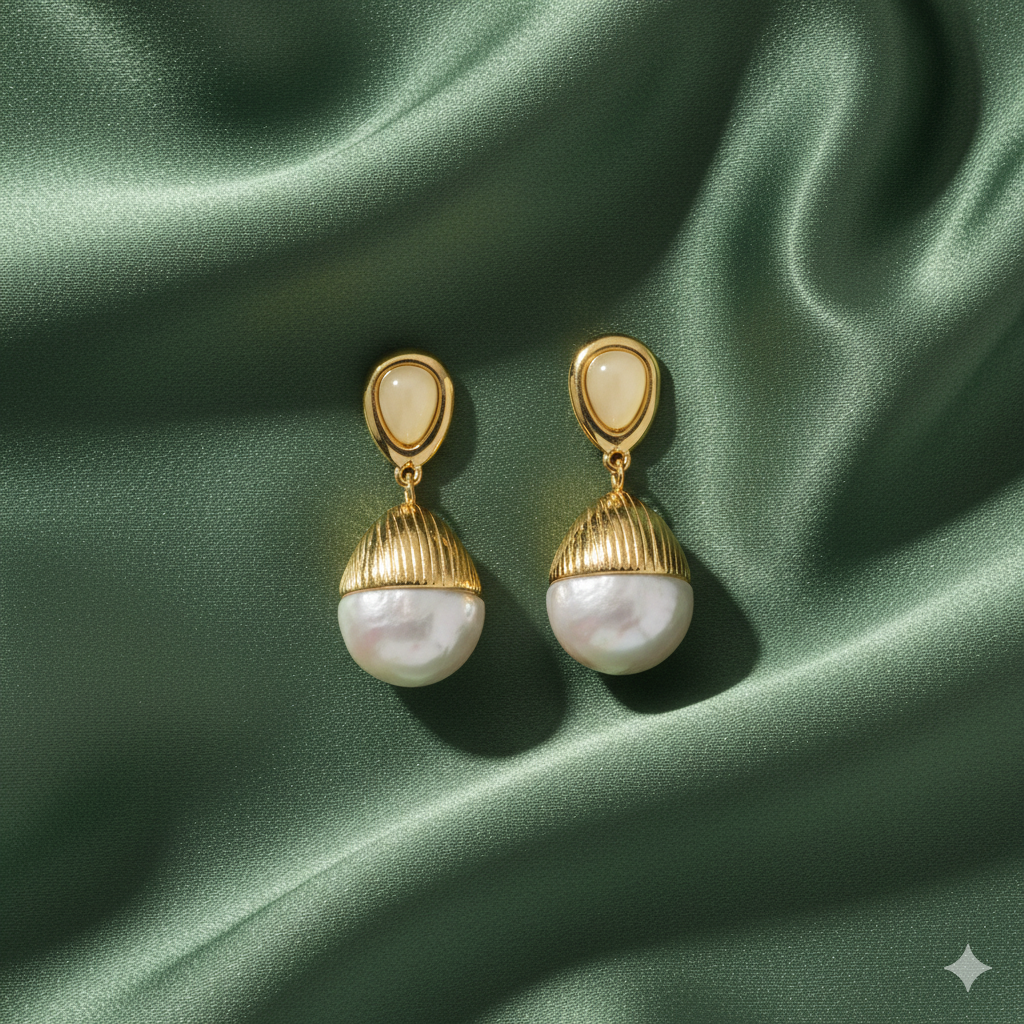 Pearl Drop Earrings