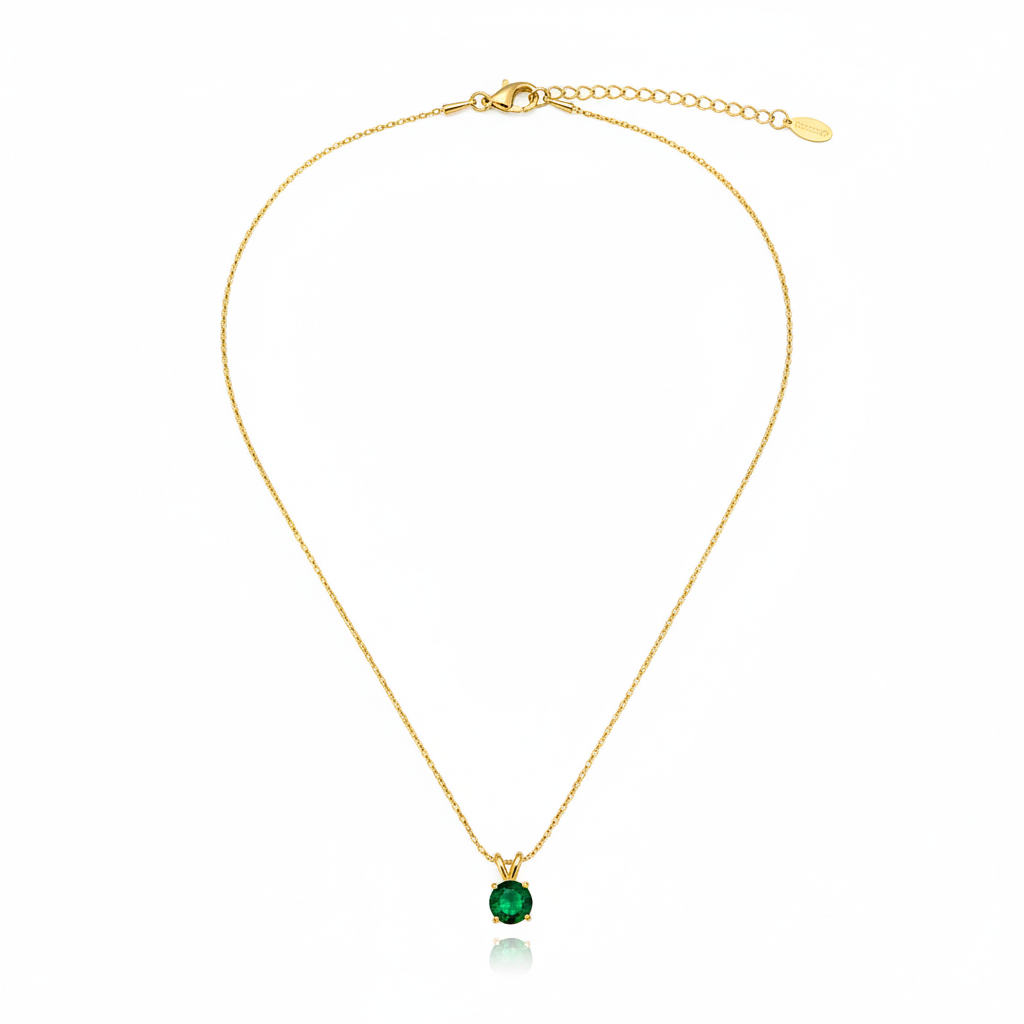 Emerald Glow Necklace