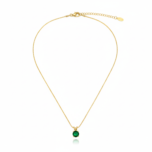 Emerald Glow Necklace