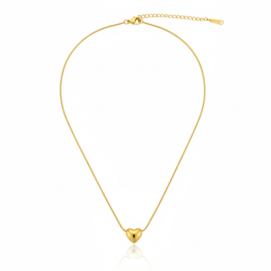 Golden Heart Necklace