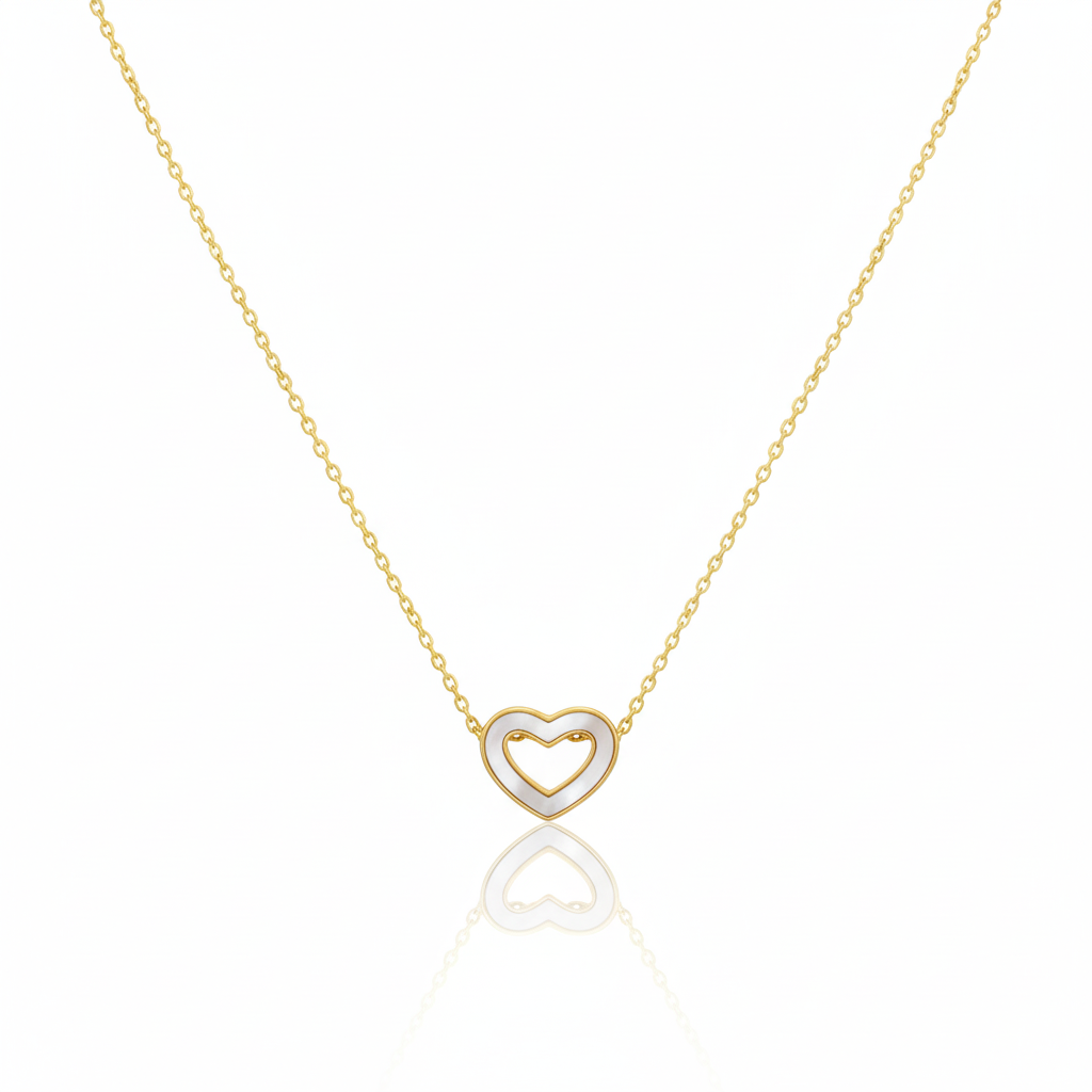 Open Heart Necklace